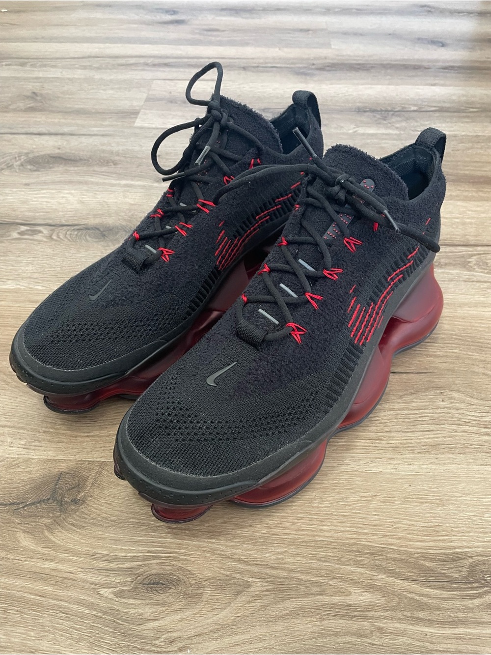 Size 15 - Nike Air Max Scorpion Flyknit Bred